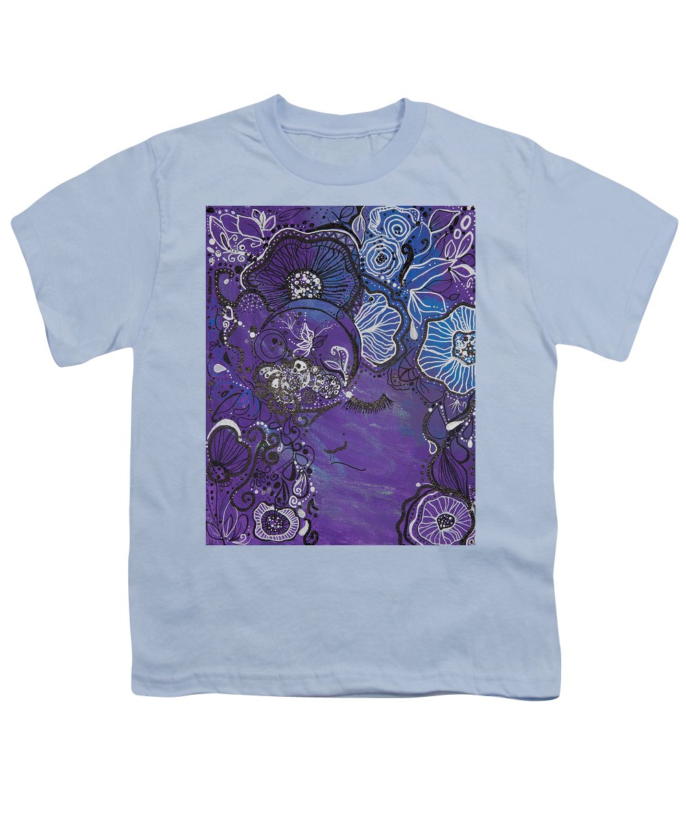 Zen Face - Flower Head Collection  - Youth T-Shirt