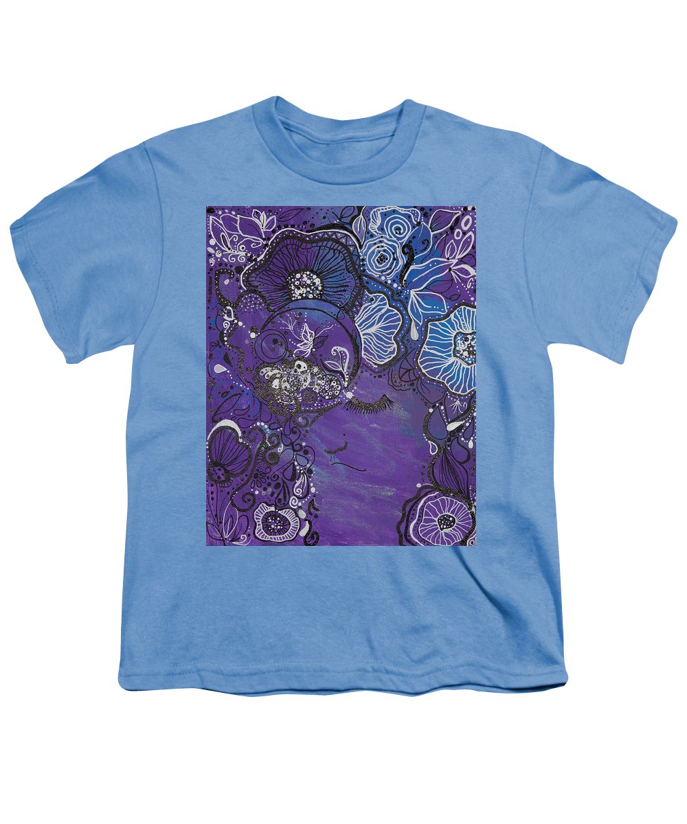 Zen Face - Flower Head Collection  - Youth T-Shirt