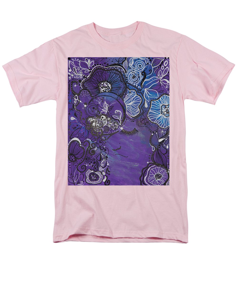 Zen Face - Flower Head Collection  - Men's T-Shirt  (Regular Fit)