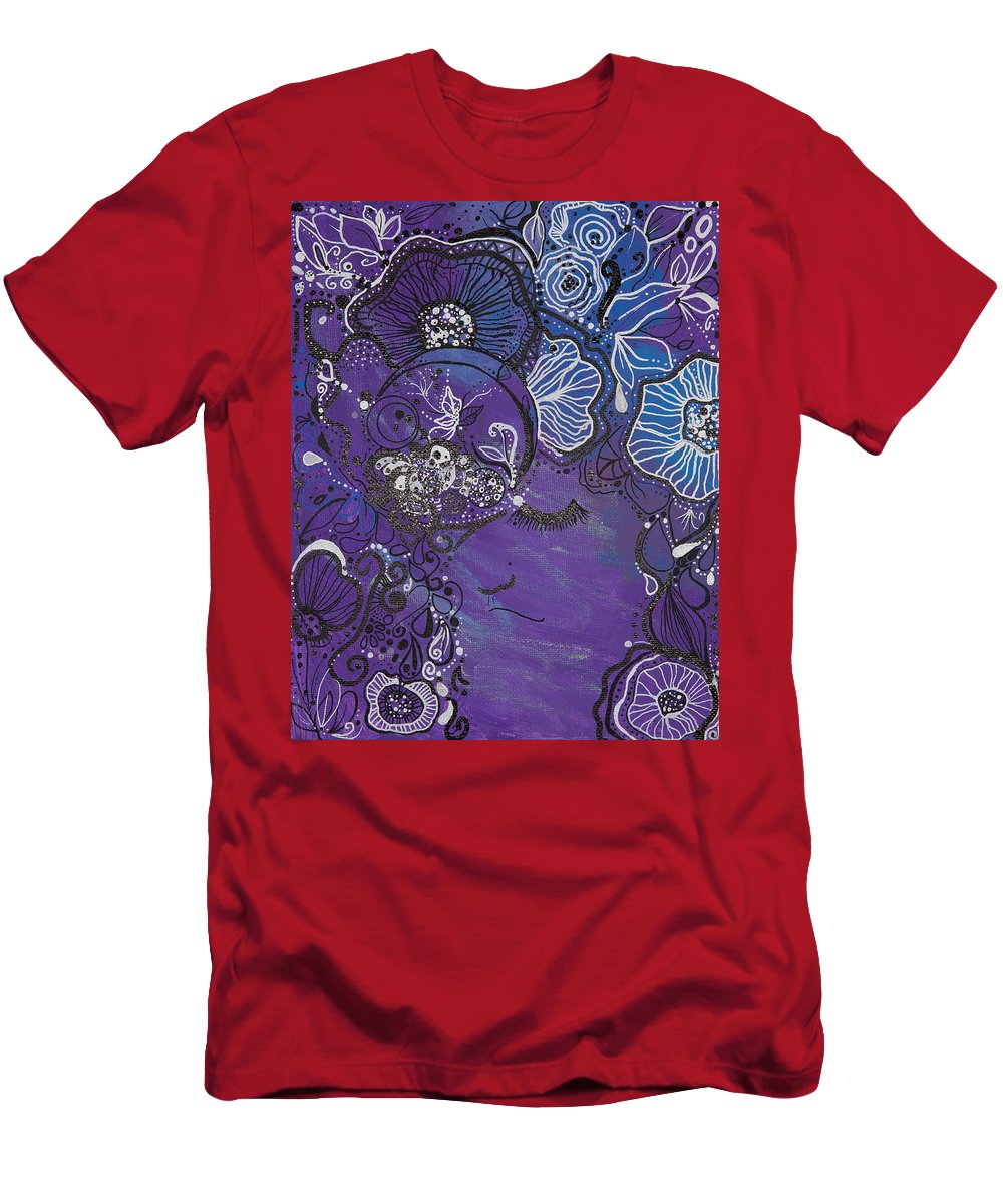 Zen Face - Flower Head Collection  - T-Shirt