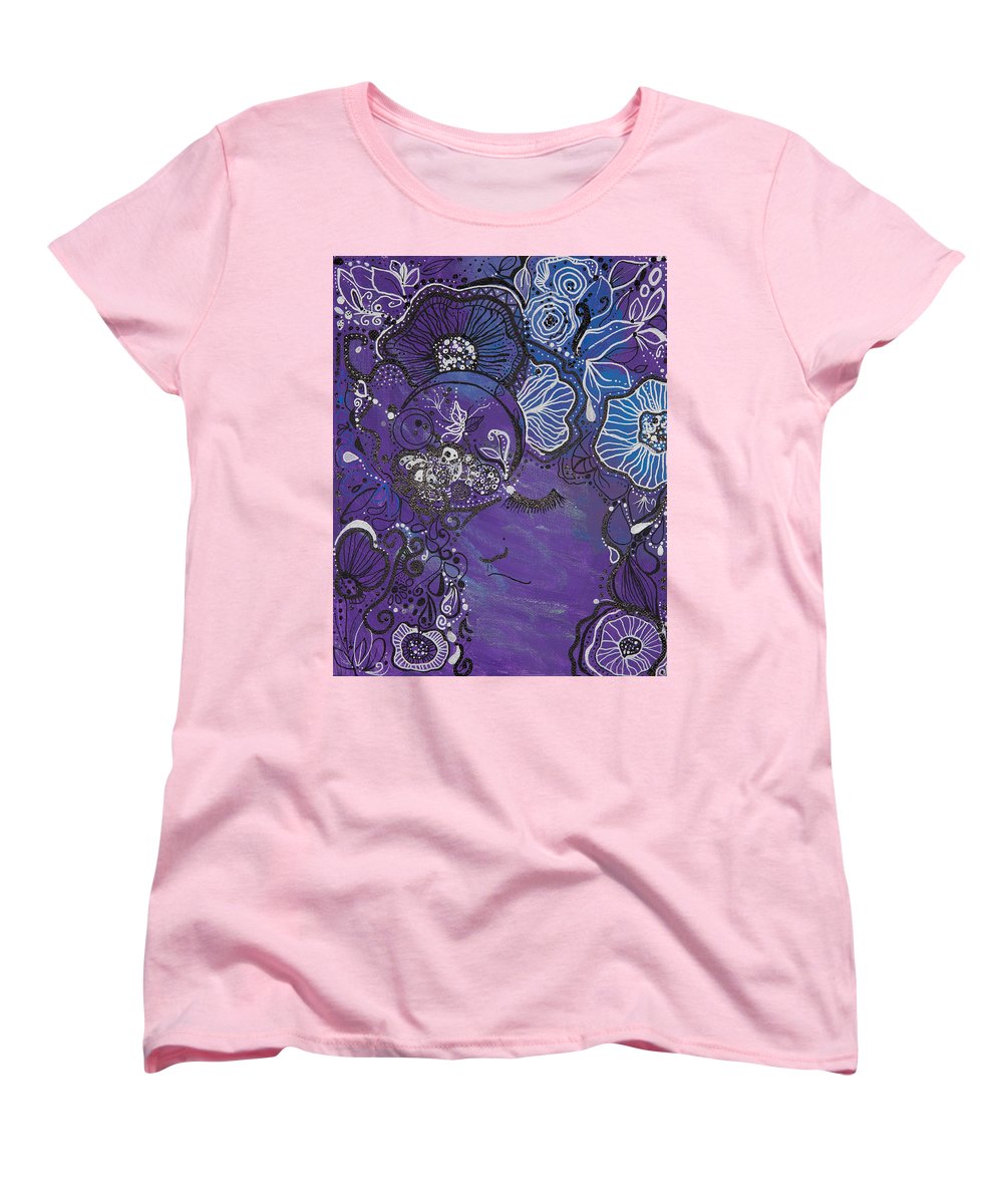 Zen Face - Flower Head Collection  - Women's T-Shirt (Standard Fit)