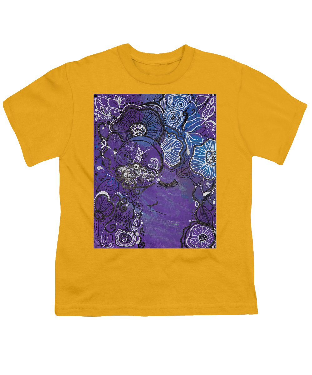 Zen Face - Flower Head Collection  - Youth T-Shirt