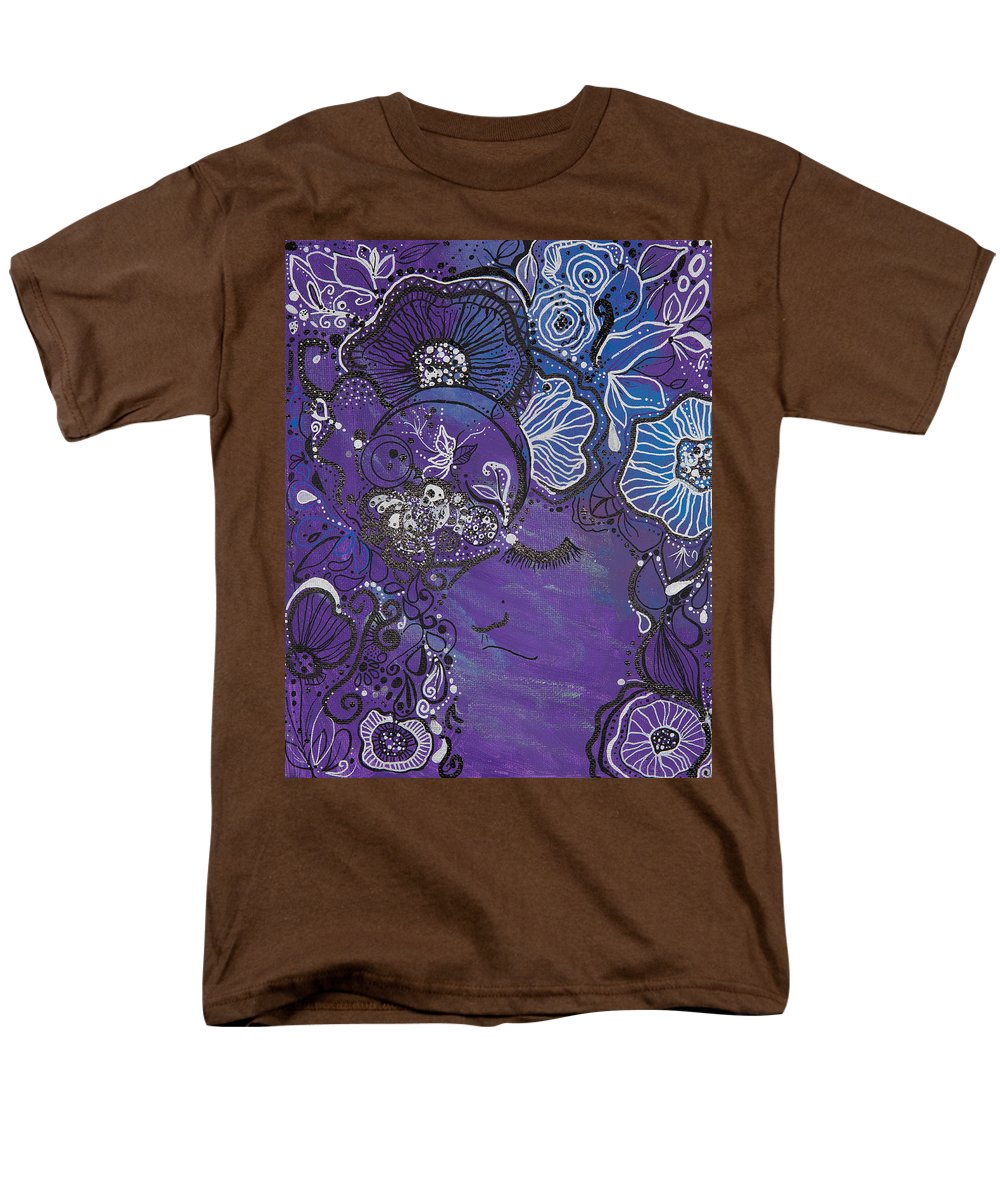 Zen Face - Flower Head Collection  - Men's T-Shirt  (Regular Fit)