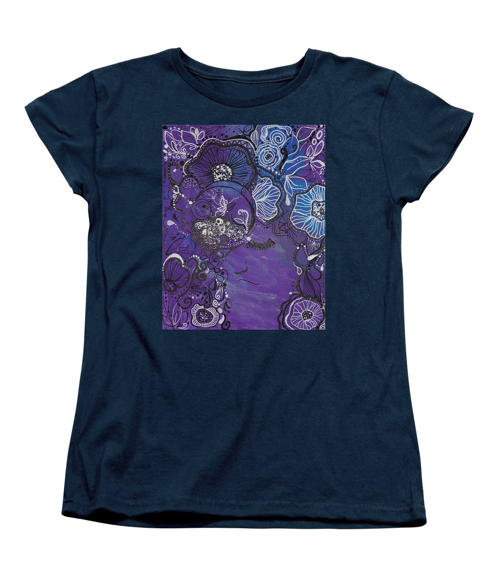 Zen Face - Flower Head Collection  - Women's T-Shirt (Standard Fit)