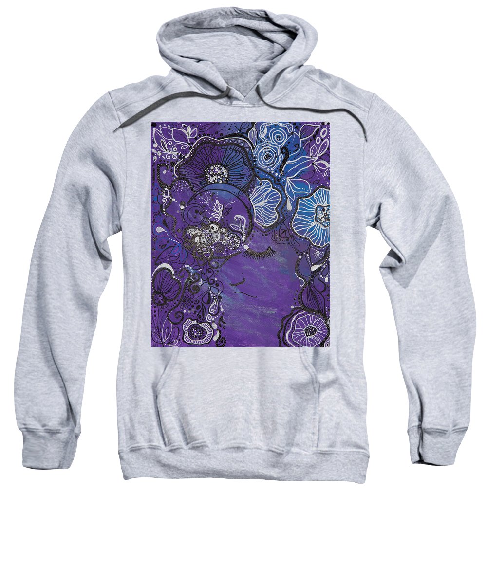 Zen Face - Flower Head Collection  - Sweatshirt