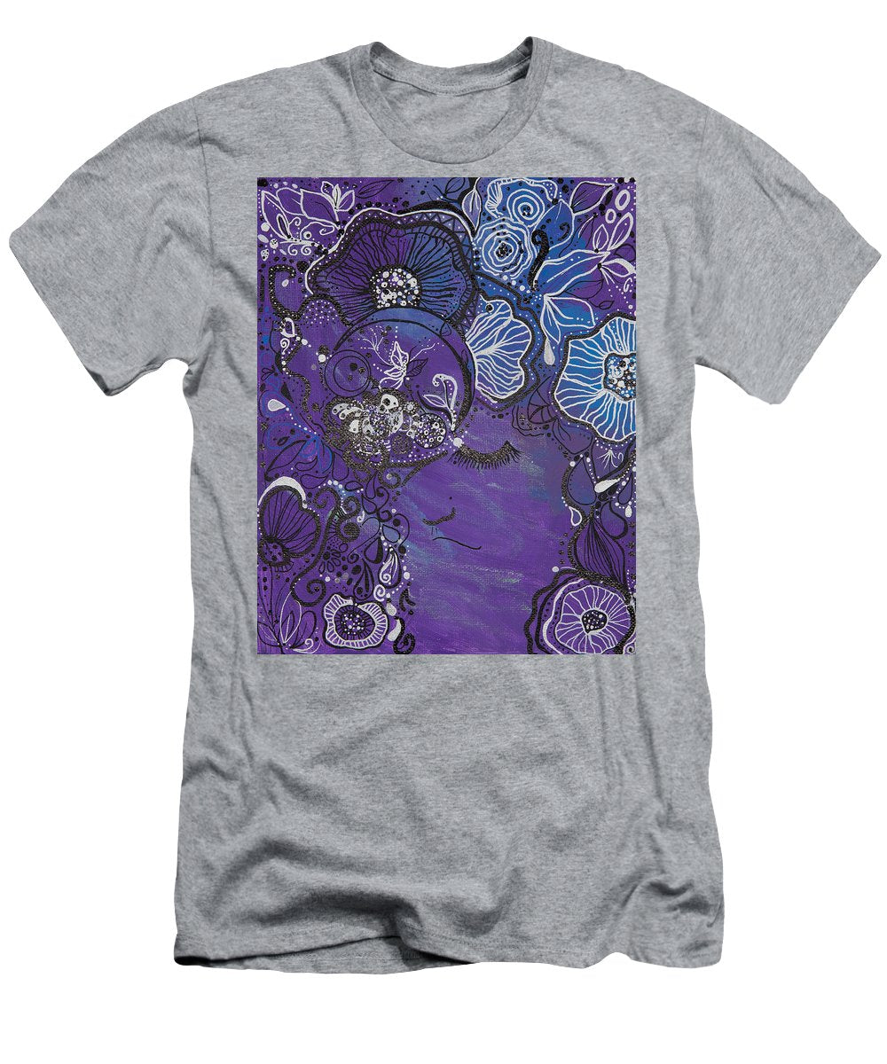 Zen Face - Flower Head Collection  - T-Shirt